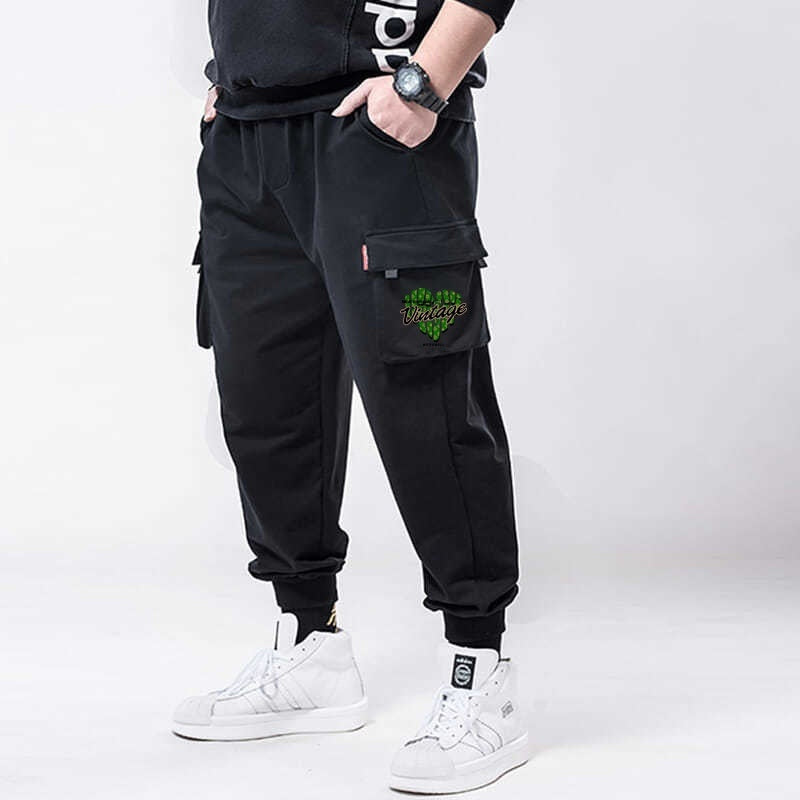 Polyester Men's Casual Working Pants
