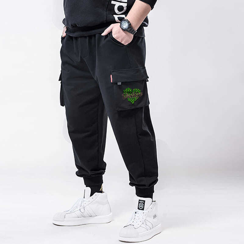 Polyester Men's Casual Working Pants