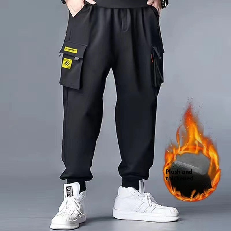 Polyester Men's Casual Working Pants