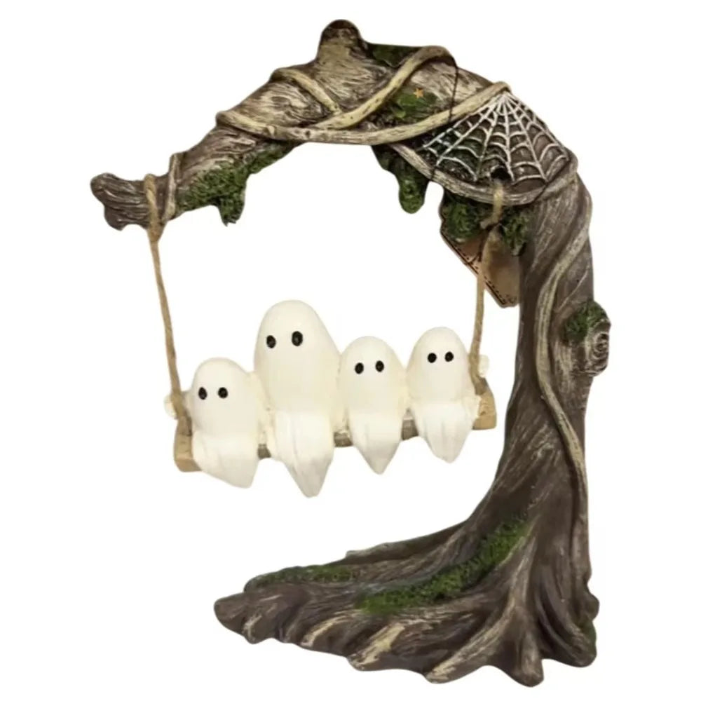 Halloween Themed Halloween Swing Ghost