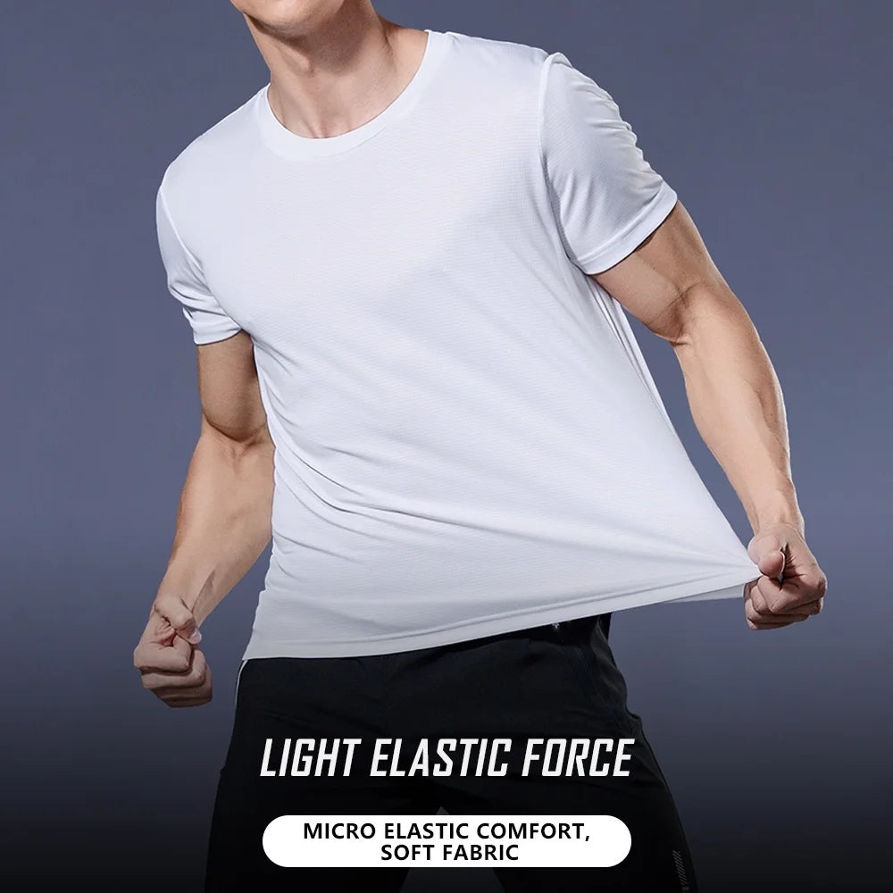 Men's Round Neck T-Shirt.