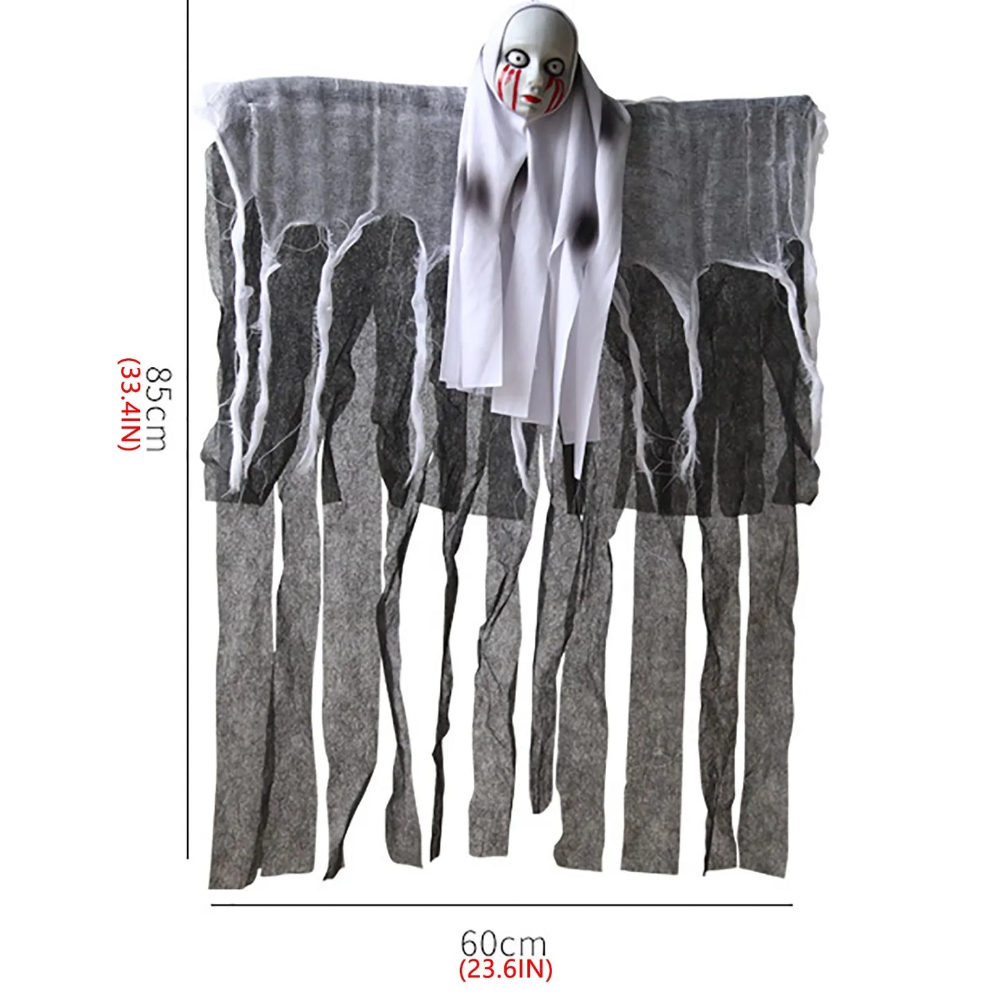 Halloween Hooded Female Skeleton