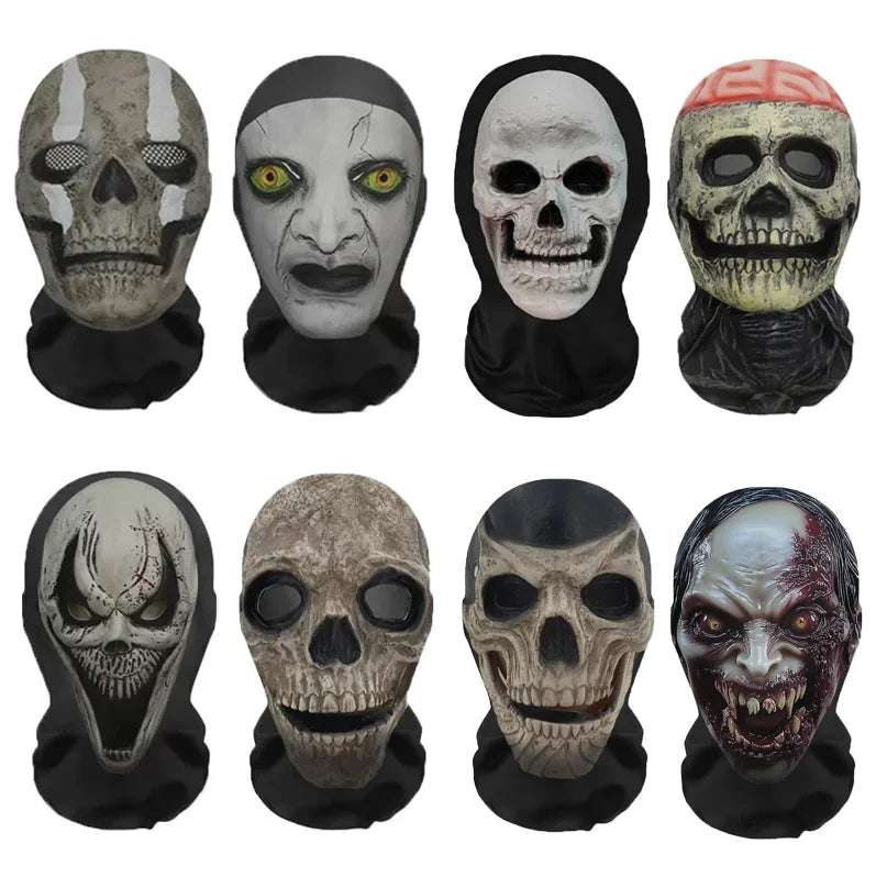 Halloween Ghost Face 3D Printed Mask