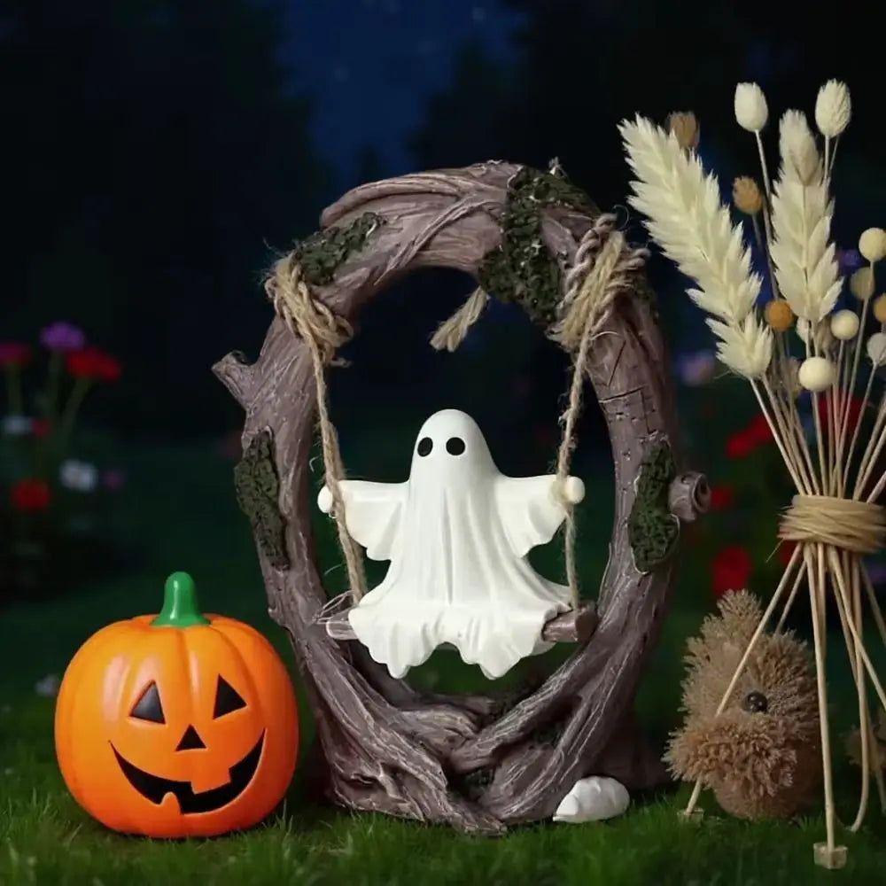 Halloween Themed Halloween Swing Ghost