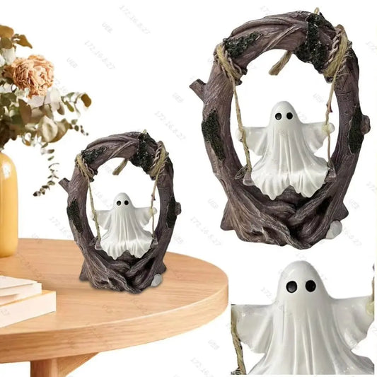 Halloween Themed Halloween Swing Ghost