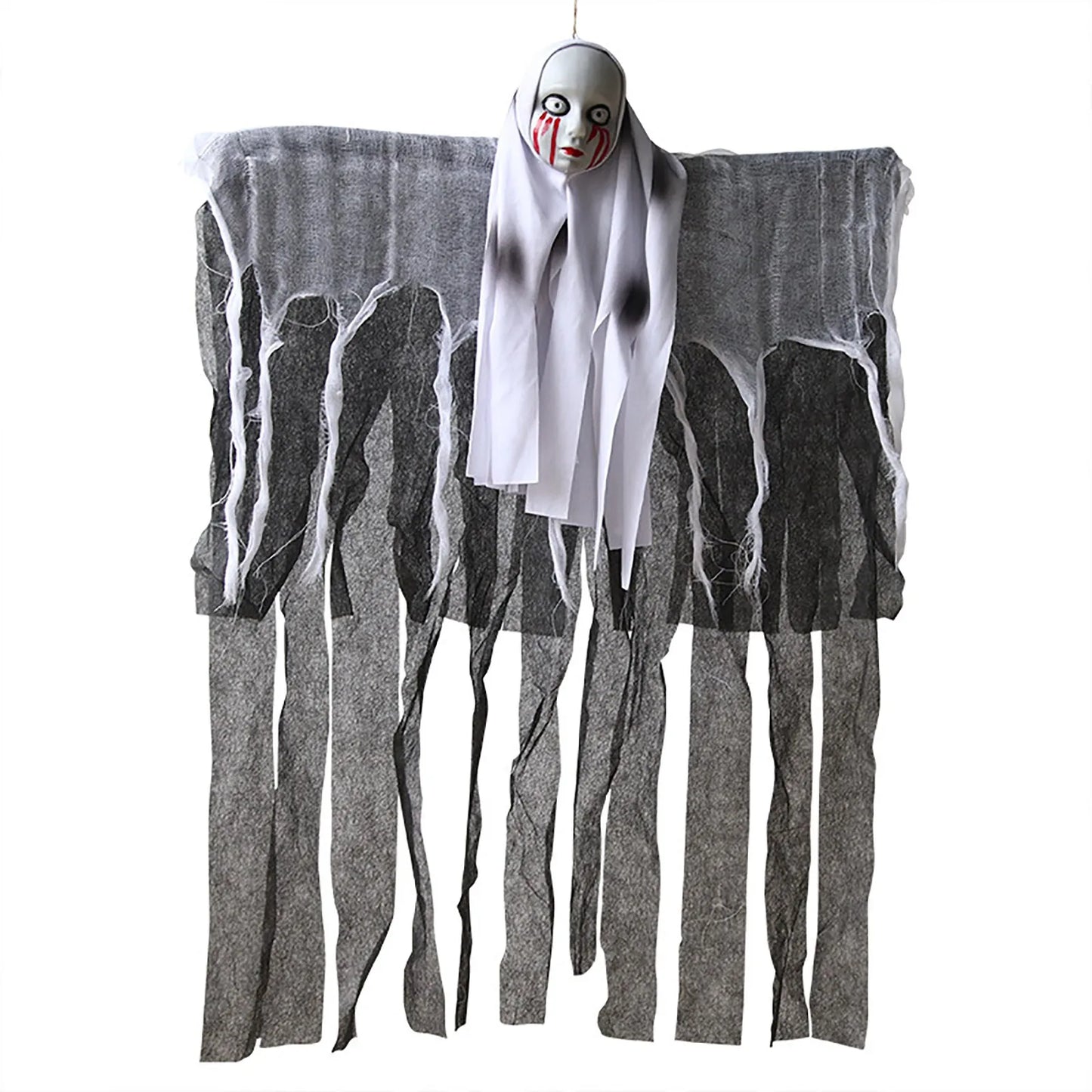 Halloween Hooded Female Skeleton