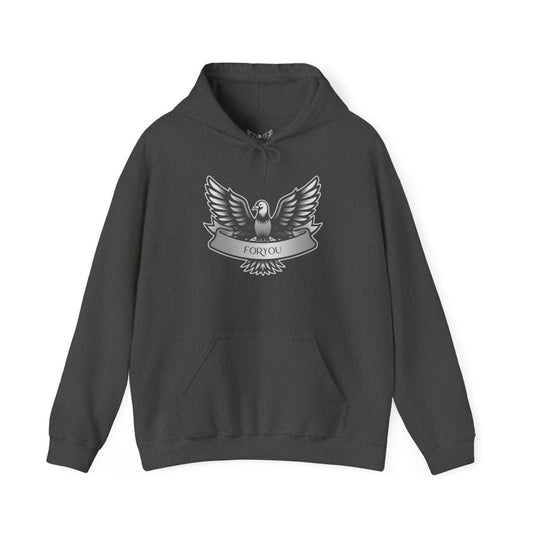 Men's Creative Loose Casual Print Hooded Sweater